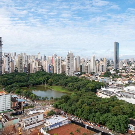 Flat No Ed Walk Bueno - Setor Bueno - Ao Lado Do Goiania Shopping - Wb2405- Andar Altoアパートメント エクステリア 写真