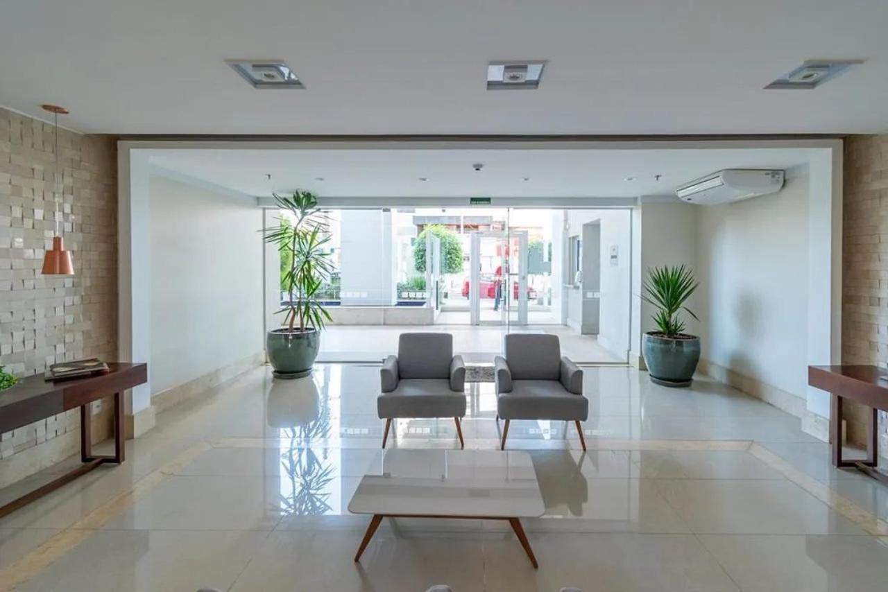 Flat No Ed Walk Bueno - Setor Bueno - Ao Lado Do Goiania Shopping - Wb2405- Andar Altoアパートメント エクステリア 写真