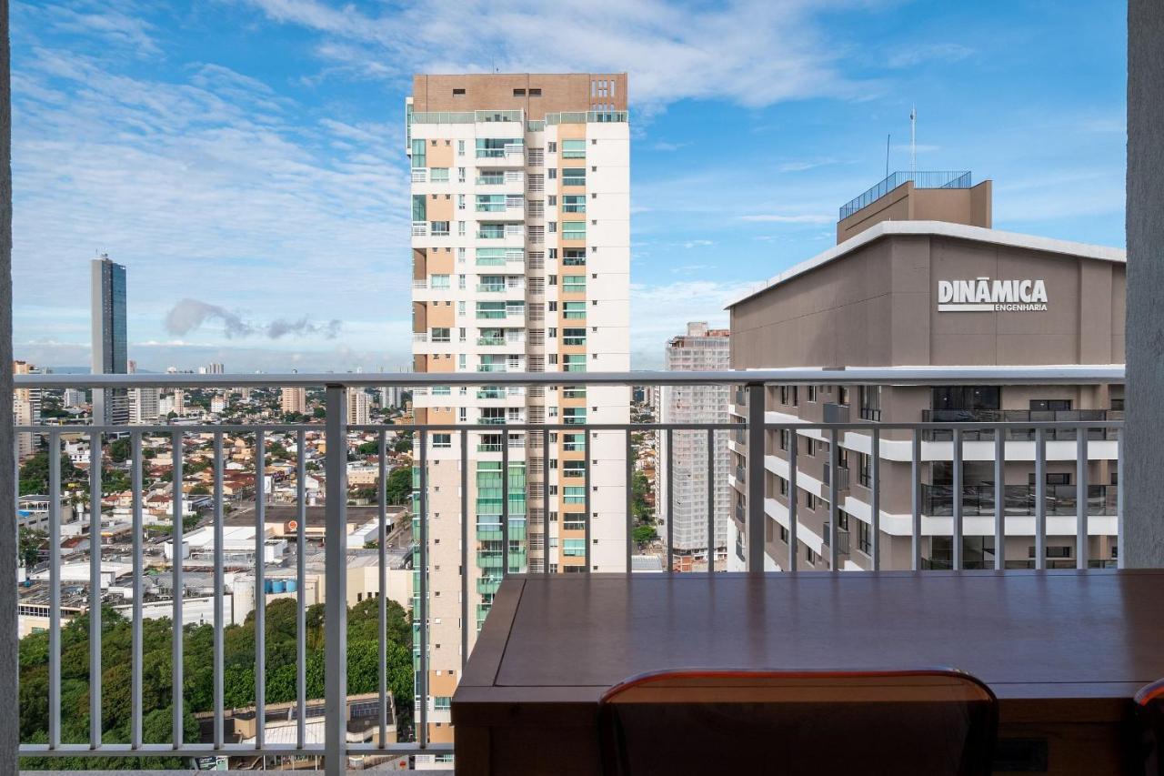 Flat No Ed Walk Bueno - Setor Bueno - Ao Lado Do Goiania Shopping - Wb2405- Andar Altoアパートメント エクステリア 写真